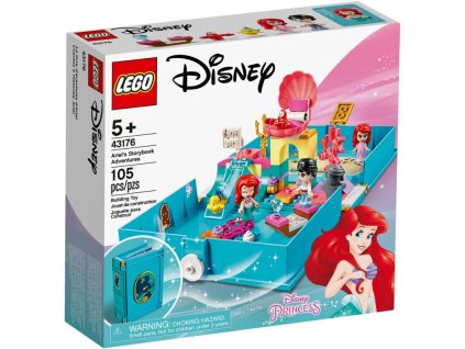 LEGO Ariel a její pohádková kniha dobrodružství 43176