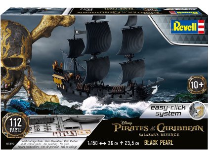 Revell - Pirates of The Caribbean - The Black Pearl (1:150)