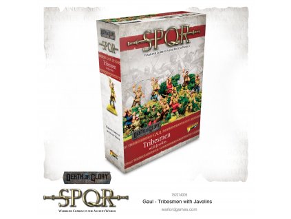 Warlord Games - SPQR: Gaul - Tribesmen with javelins