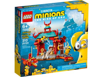 LEGO Mimoňský kung-fu souboj 75550
