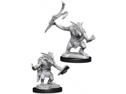 WizKids - Magic the Gathering Unpainted Miniatures: Goblin Guide & Goblin Bushwhacker