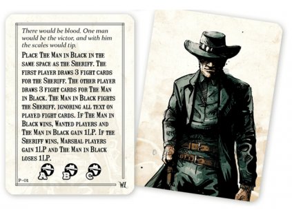 Kollosal Games - Western Legends: Promo "Man in Black Deck"