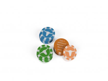 Kollosal Games - Western Legends: Cattle Tokens