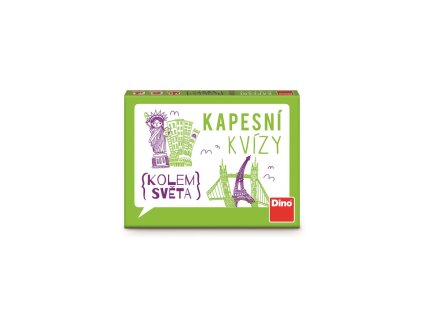 Kapesní kvízy - Kolem světa - Cestovní hra