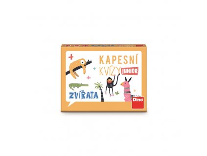 Kapesní kvízy Junior - Zvířata - Cestovní hra