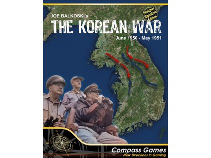 Compass Games - The Korean War: June 1950 – May 1951 Designer Signature Edition