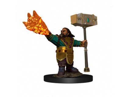 WizKids - D&D Icons of the Realms Premium Figures: Dwarf Cleric Male