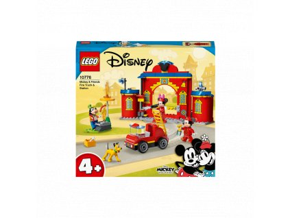 LEGO Hasičská stanice a auto Mickeyho a přátel 10776