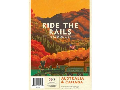 Capstone Games - Ride the Rails: Australia & Canada