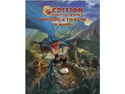 Troll Lord Games - 5th Edition Role Playing - Monsters & Treasure of Aihrde