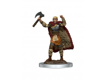 WizKids - D&D Icons of the Realms Premium Figures: Female Human Barbarian