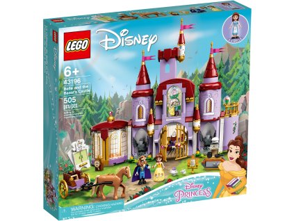 LEGO Zámek Krásky a zvířete 43196