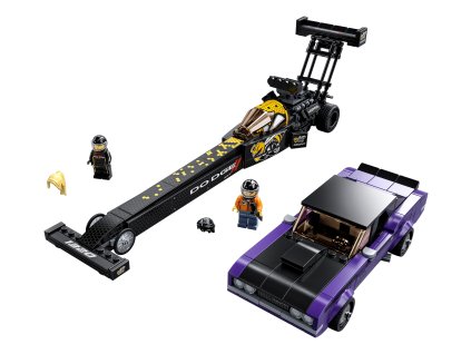 LEGO Mopar Dodge//SRT Top Fuel Dragster a 1970 Dodge Challenger T/A 76904