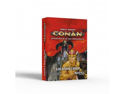 Modiphius Entertainment - Conan: Location Cards