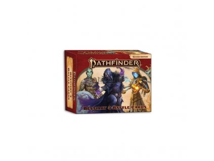 Paizo Publishing - Pathfinder Bestiary 3 Battle Cards (P2)
