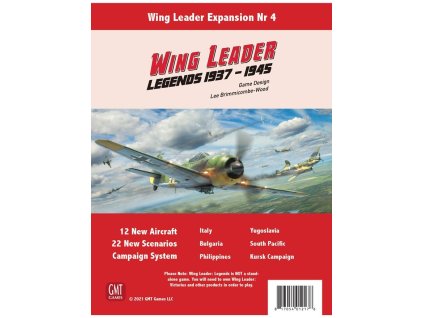 GMT Games - Wing Leader: Legends 1937-1945