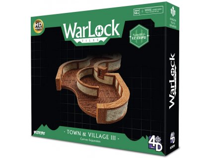 WizKids - WarLock Tiles: Town & Village III - Curves