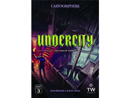 Cartographers Heroes Map Pack 3- Undercity