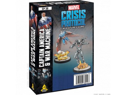 Atomic Mass Games - Marvel Crisis Protocol: Captain America & War Machine