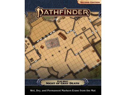 Paizo Publishing - Pathfinder Flip-Mat: Night of the Gray Death (P2)