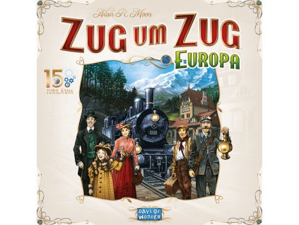 Ticket to Ride: Europa 15 Year Edition - DE (Zug um Zug: Europa - 15 Jahre Edition)
