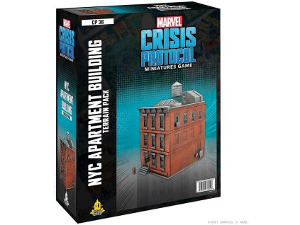 Atomic Mass Games - Marvel Crisis Protocol: NYC Apartment Building Terrain Pack
