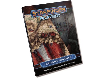 Paizo Publishing - Starfinder Flip-Mat: Crashed Starship