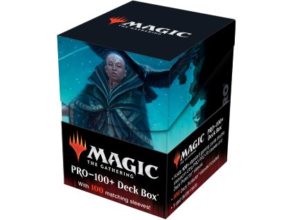 Ultra Pro - UltraPro Deck Box 100+ Commander Adventures in the Forgotten Realms + 100ct sleeves V2 for Magic: The Gathering