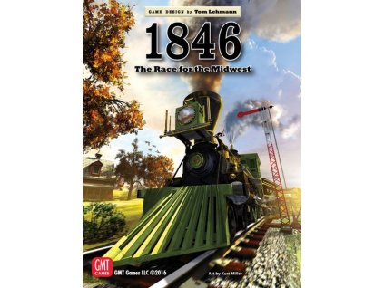GMT Games - 1846: The Race to the Midwest 2nd Printing