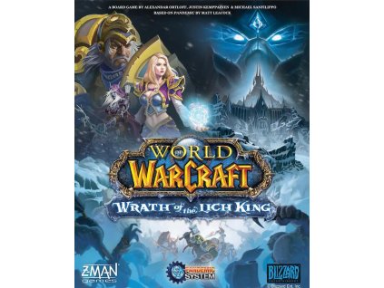 Z-Man Games - Pandemic World of Warcraft: Wrath of the Lich King Board Game EN