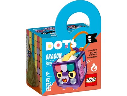 LEGO Ozdoba na tašku – dráček 41939