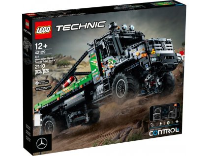 LEGO Truck trialový vůz Mercedes-Benz Zetros 4x4 42129