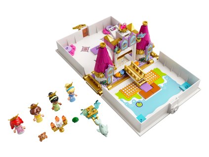 LEGO Ariel, Kráska, Popelka a Tiana a jejich pohádková kniha dobrodružství 43193