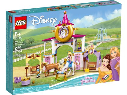 LEGO Královské stáje Krásky a Lociky 43195
