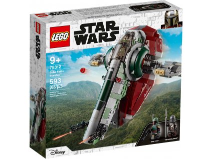 LEGO Boba Fett a jeho kosmická loď 75312