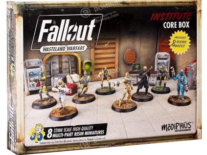 Modiphius Entertainment - Fallout: Wasteland Warfare - Institute: Core Set