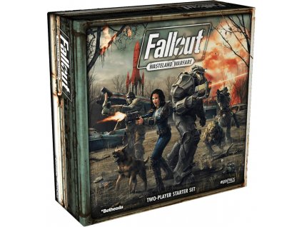 Modiphius Entertainment - Fallout: Wasteland Warfare - Two Player PVC Starter Set