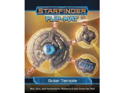 Paizo Publishing - Starfinder Flip-Mat: Solar Temple