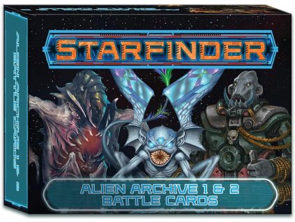 Paizo Publishing - Starfinder Alien Archive 1 & 2 Battle Cards
