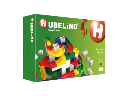 Hubelino - HUBELINO Kuličková dráha - set s kostkami Basic 123 ks