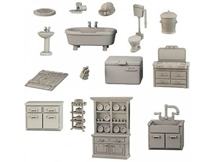 Mantic Games - Terrain Crate: Bathroom & Kitchen