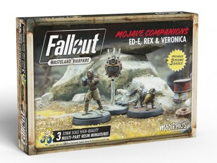Modiphius Entertainment - Fallout: Wasteland Warfare - Ed-E, Rex and Veronica