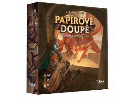 TLAMA games - Papírové Doupě: Čmarovné dobrodružství