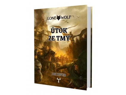 Mytago - Lone Wolf: Útok ze tmy (vázaná) + záložka