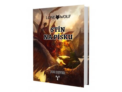 Mytago - Lone Wolf: Stín na písku (vázaná) + záložka