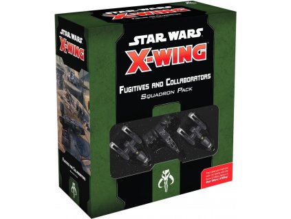 FFG - Star Wars X-Wing 2nd Edition Fugitives and Collaborators Squadron Expansion Pack