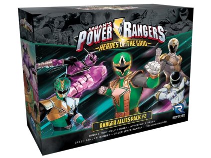 Renegade Games - Power Rangers: Heroes of the Grid Ranger Allies Pack #2