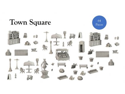 Mantic Games - Terrain Crate: Town Square