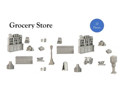 Mantic Games - Terrain Crate: Ye Olde Grocery Store