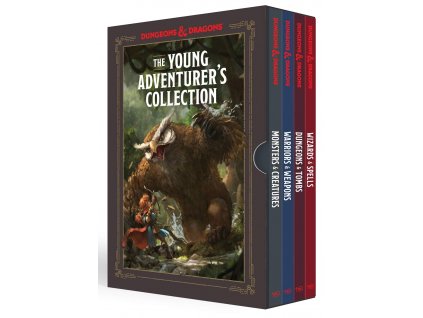 Penguin Random House - The Young Adventurer's Collection Dungeons & Dragons 4-Book Boxed Set
